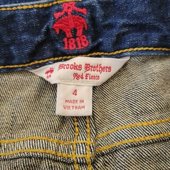 Brooks Brothers Red Fierce Straight Leg Jeans (Size 4) - Picture 3 of 3